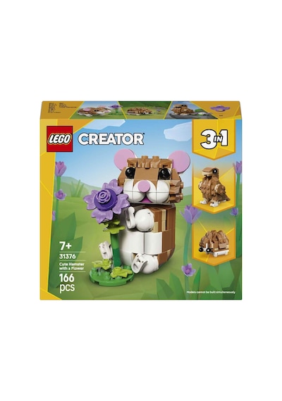 Creator 3ü 1 Arada Sevimli Hamster İle Çiçek 31376