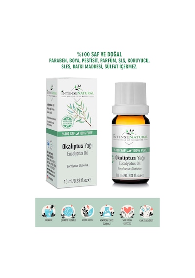 Intense Natural Okaliptüs Yağı 10 ML