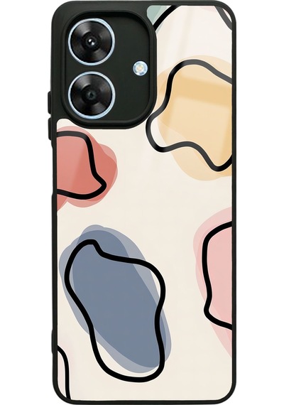 Oppo Realme Note 60 Nude Milky Tasarımlı Glossy Telefon Kılıfı Çok Renkli