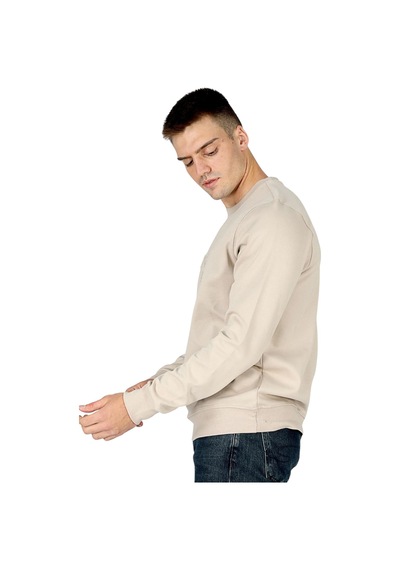 Lee Cooper Erkek O Yaka Sweatshirt 241030 Bej