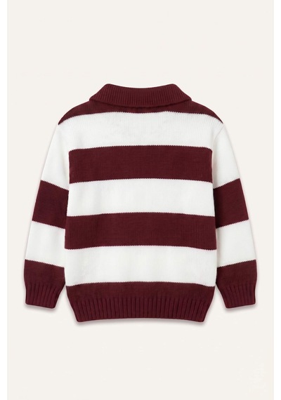 Defacto Oversıze Kazak Erkek Bebek I0398a526wnbr210 Bordo-br210