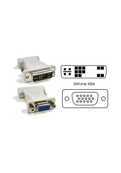 12+5 Dvi Vga Çevirici 17 Pin Dvi Vga Çevirici