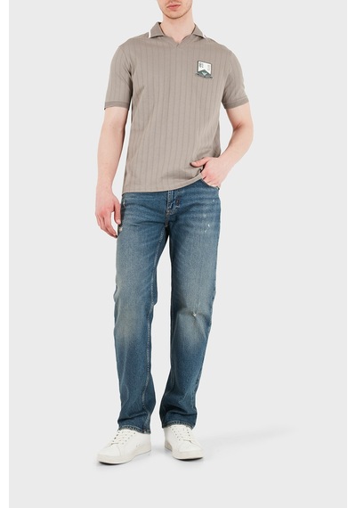 Emporio Armani Erkek Polo Em004780 Af23047 F1188 Bej