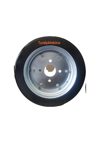 Elma Makinası//Yük Taşıma Tekeri 320X90 Dolgu Porya Jantlı