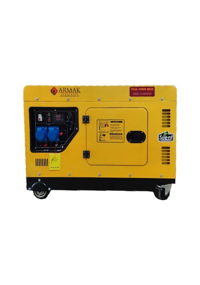 Armak Pda-10000 Mek 9.4 Kva Dizel Kabinli Portatif Jeneratör