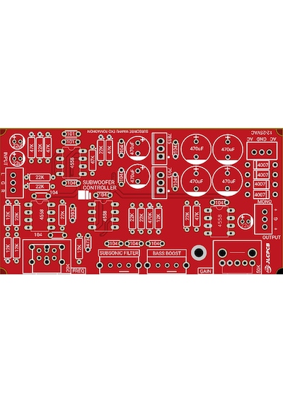 Subwoofer Filtre Devresi Denetleyici Özellikli