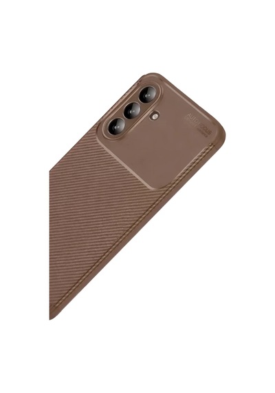 Newface Samsung Galaxy A57 5g Auto Focus Karbon Kapak - Kahverengi