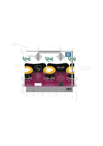 Pınar Art Tam Yağlı Barista Süt 1 L