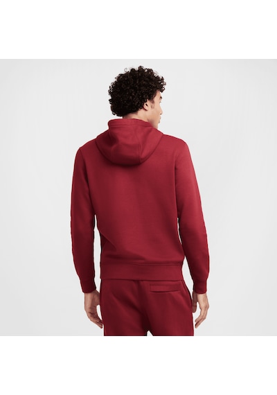 Nike Sportswear Club Fleece Men's Hoodie Bordo