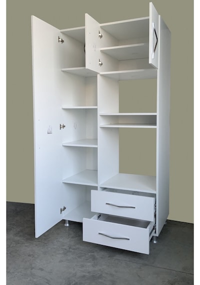 Mobilique Ankastre Fırın Ve Mikrodalga Mutfak Dolabı Mdf 600-00-104
