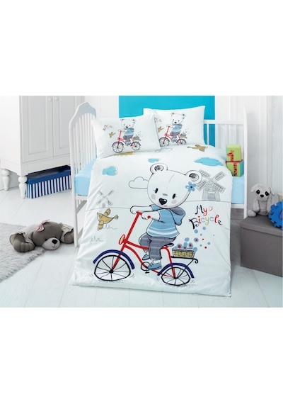 Komfort Home Bebek Uyku Seti %100 Pamuk / My Bike