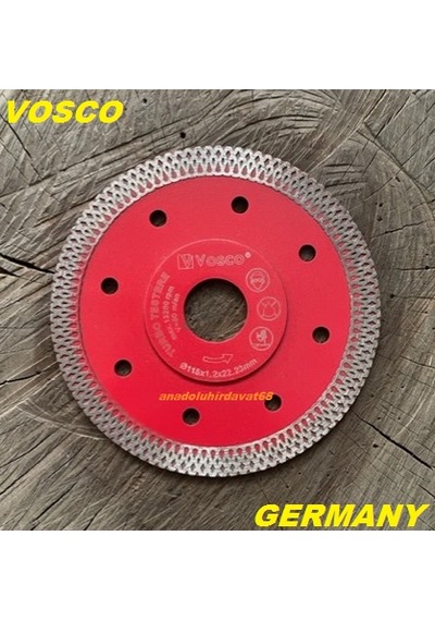 Vsc 115mm Turbo Granit Kesme Elması Seramik Kesme Testeresi Germany