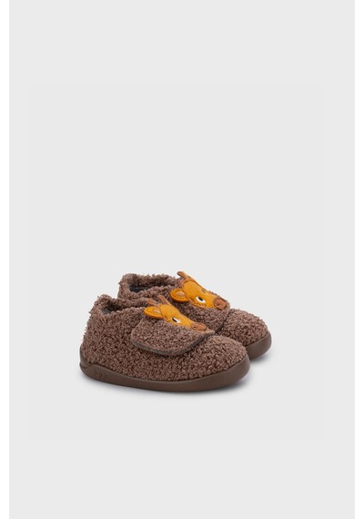 İgor Igor Homie Jirafa Cırt Cırtlı Panduf Unisex Çocuk Panduf W10353 Kahve