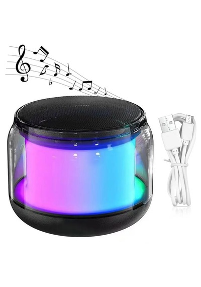Dvıp Q1 360 Taşınabilir Sound Bluetooth Hoparlör, Ambiyans Aydınlatma, Tf/sd Kart, Hifi