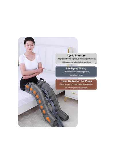 Mınhuıjıhuı 2025 Lipedema İçin Yeni Lenfatik Drenaj Cihazı Bacakları - 8 Hava Bölmeli Sıkıştırma Bacak Masajı, Şişliği Ve Yorgunluğu Azaltır Mınhuıjıhuı 2025 Lipedema İçin Yeni Lenfatik Drenaj Cihazı Bacakları - 8 Hava Bölmeli Sıkıştırma Bacak Masajı, Şişliği Ve Yorgunluğu Azaltır