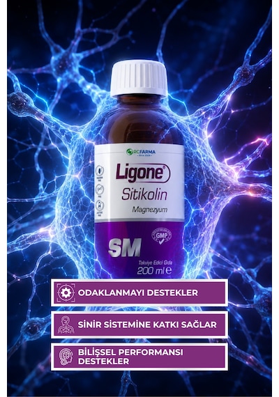 Ligone Sitikolin Magnezyum 200 ML