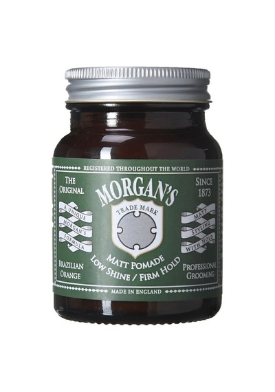 Morgan's Low Shine Sert Tutuşlu Mat Saç Şekillendirici Pomat Green Label 100gr