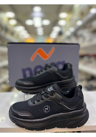 Noka Unisex Spor Ayakkabı Siyah