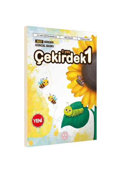 2027 3 Yaş Okul Öncesi MEB Etkinlik Kitabı Çekirdek 1 Eğlenceli ve Öğretici Aktiviteler BASKI ÜCRETİ