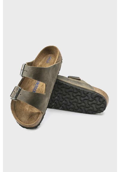 Birkenstock Unisex Terlik 1019377 Koyu Haki Koyu Haki