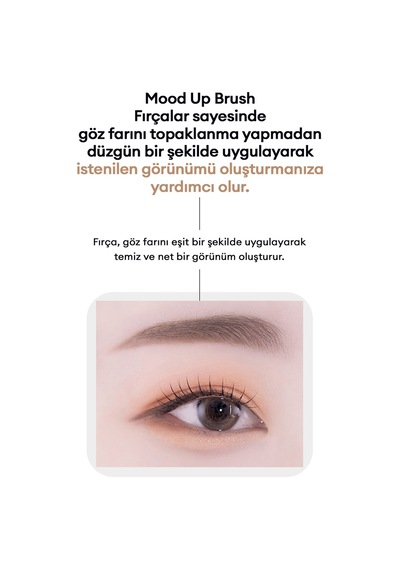 İkili Far Karıştırma Fırça Seti Mood Up Brush Kit