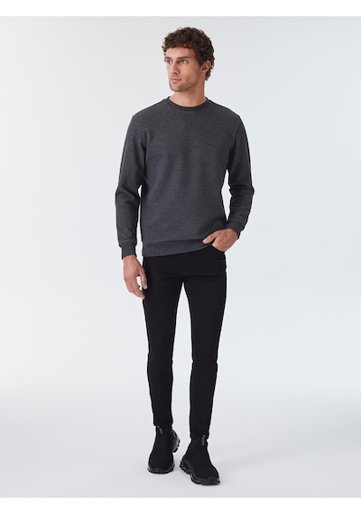 Erkek Sweatshirt Lf2030324 Antrasit