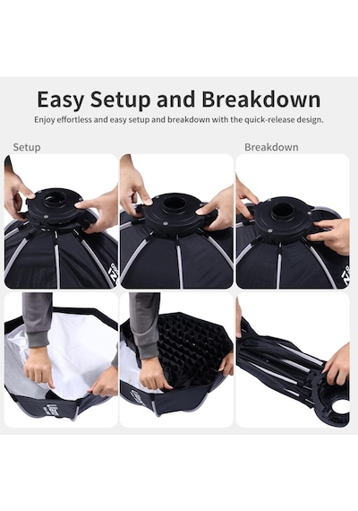 Ulanzi 60cm Mini Bowens Quick Release Octagon Softbox