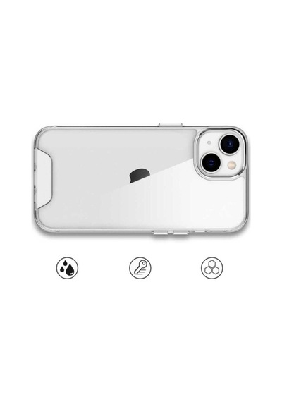 Apple Uyumlu iPhone 14 Kılıf Zore Gard Silikon Renksiz
