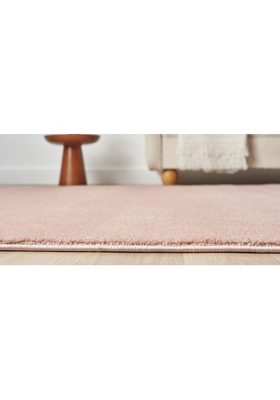 Halı Sepeti Seyran Bali 4005 Yumuşak Dokulu Shaggy Halı Salon Oturma Odası Halısı - Pembe Pembe