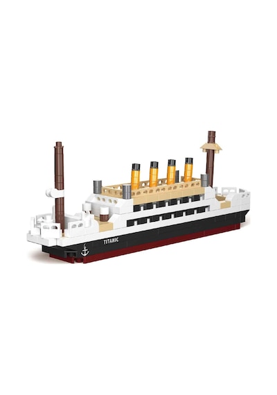 Titanic Yapım Seti 271 Parça Mini Model 13,5 Cm Resimli Talimatlı Yapı Oyuncak Seti