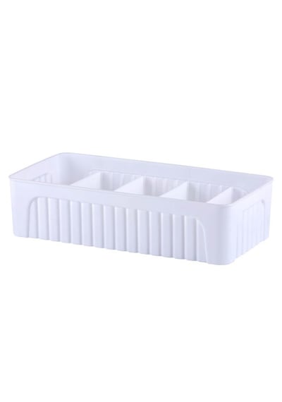 Bölmeli Düzenleyici No1 / Divided Organizer No1 Beyaz