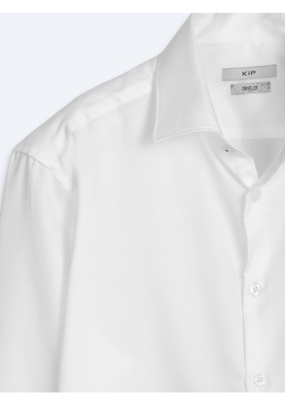 Kip Beyaz Slim Fit Uzun Dokuma Klasik %100 Pamuk Gömlek Kip Beyaz Slim Fit Uzun Dokuma Klasik %100 Pamuk Gömlek