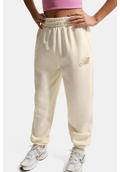 Nike Sportswear Club Fleece Kids Pant.lastik Paçalı Pamuklu Çocuk Eşofman Altı Krem