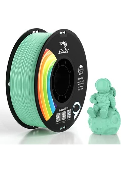 Pla Plus Pla+ Filament 1,75 Mm Yeşim Yeşili 3d Yazıcı Filamenti, Yükseltilmiş Sertlik Boyutsal Doğruluk +/- 0,0