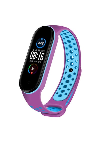 Ekılıf - Xiaomi Mi Band 5 Uyumlu - Kordon Silikon Kordon Krd-02 - No11