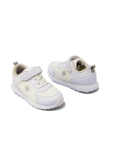 Pepino P-1216 Beyaz Unısex Çocuk Fileli Spor Ayakkabı Beyaz