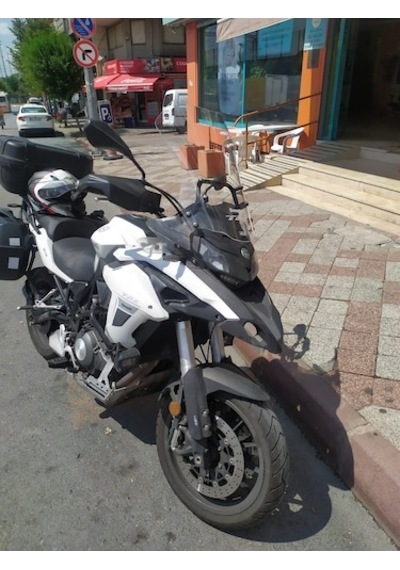 Zeus Motor 2017-2024 Benelli Trk 502 Uyumlu Uzun Ön Cam Zeus Şeffaf Renk