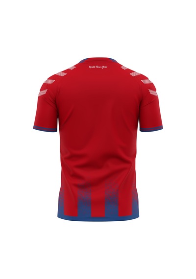 Hummel Karabük İdmanyurdu Çizgili Forma 25/26 Tek Üst Kırmızı