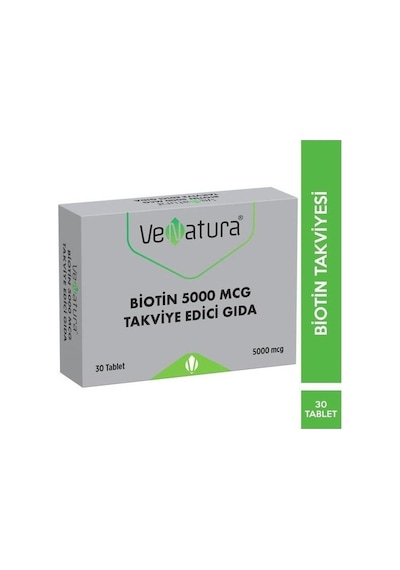 Venatura Biotin 5000 Mcg 30   Tablet