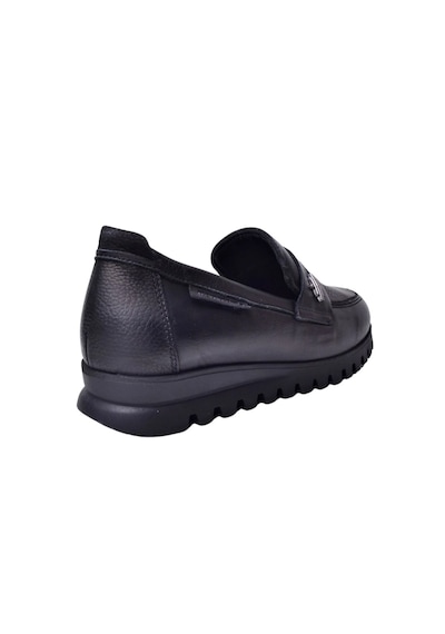 Mammamia D24ka-3270 Siyah Hakiki Deri Kadın Casual Ayakkabı Siyah