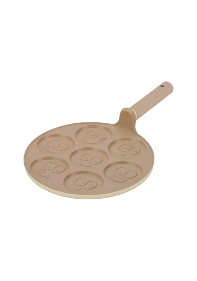 Fika Seramik Kaplama Pancake Tavası 26 Cm - Bej Bej