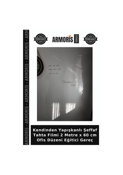 Kendinden Yapışkanlı Şeffaf Tahta Filmi 2 Metre X 60 Cm Ofis Düzeni Eğitici Gereç Çok Renkli