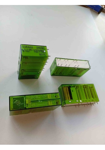 Sır422-24vdc 24v 10a 4c 14pın Elesta Güç Röle