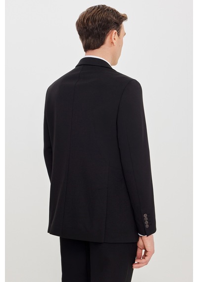 AC&Co / Altınyıldız Classics Erkek Sıyah Slim Fit Kırlangıç Yaka Beli Bağlamalı Yan Cepli Takım Elbise Siyah AC&Co / Altınyıldız Classics Erkek Sıyah Slim Fit Kırlangıç Yaka Beli Bağlamalı Yan Cepli Takım Elbise Siyah
