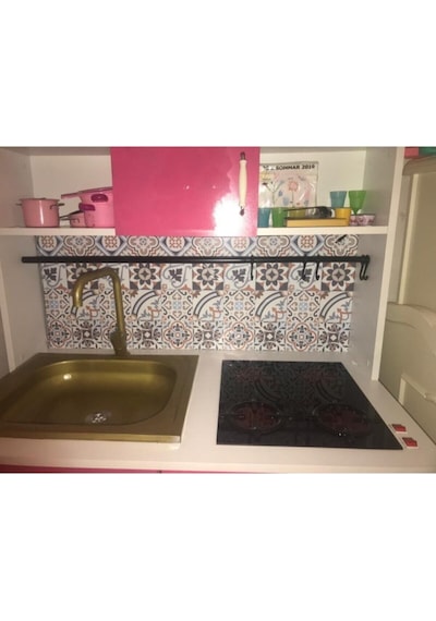 İbm8880 Mutfak Tezgah Arası Kendinden Yapışkanlı Folyo Kaplama Taş Desen 60cmx100cm