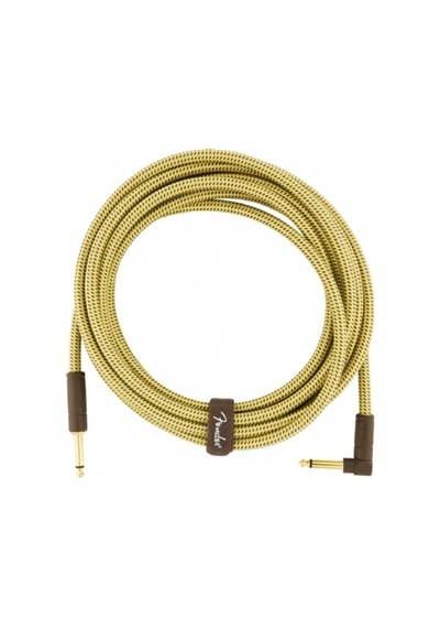 Fender Deluxe Instrument Cable Straight-Angle 15 Tweed Kablo 4.5