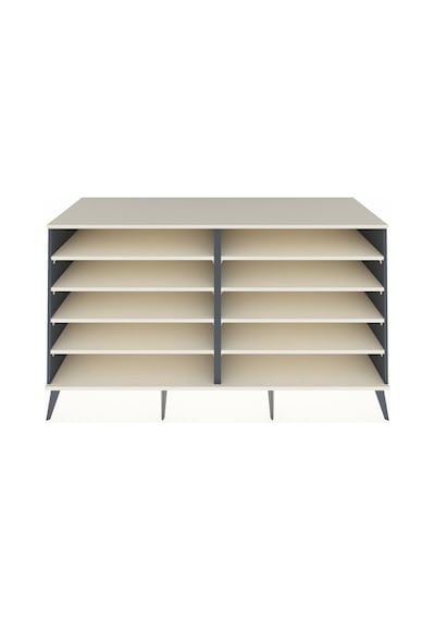 Kronos Konsol 8 Raflı 176x59x99 Antrasit-aytaşı Aytası/aytası - Antrasıt Kronos Konsol 8 Raflı 176x59x99 Antrasit-aytaşı Aytası/aytası - Antrasıt