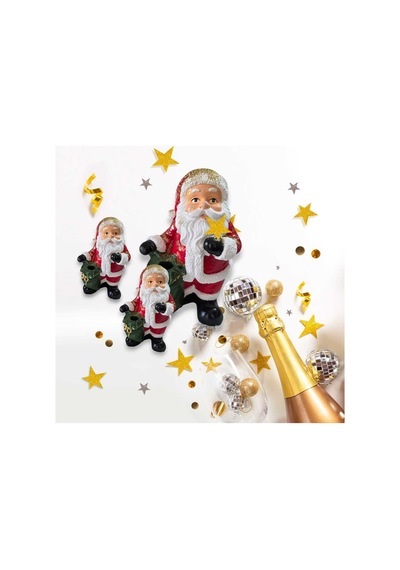 Noel Baba Biblo-christmas-dekoratif Noel Baba Biblosu 25 Cm Beton.