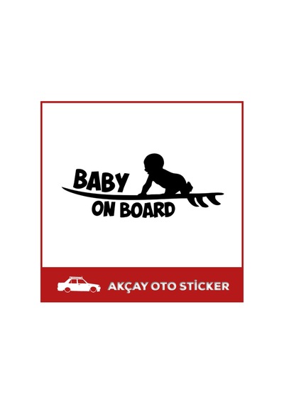 Baby On Board Sticker Arabada Bebek Var Sticker Araba Sticker