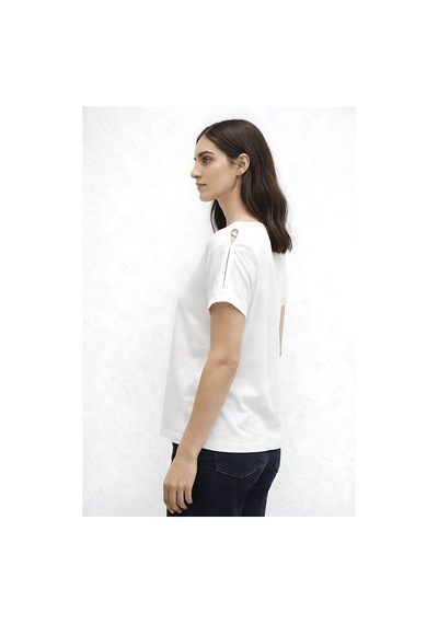 Fashion Friends Kol Detaylı Kadın Bluz 26y0309k1 Ekru